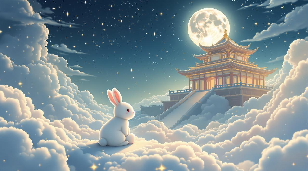 AI漫剧品牌故事 - 月宫意象
