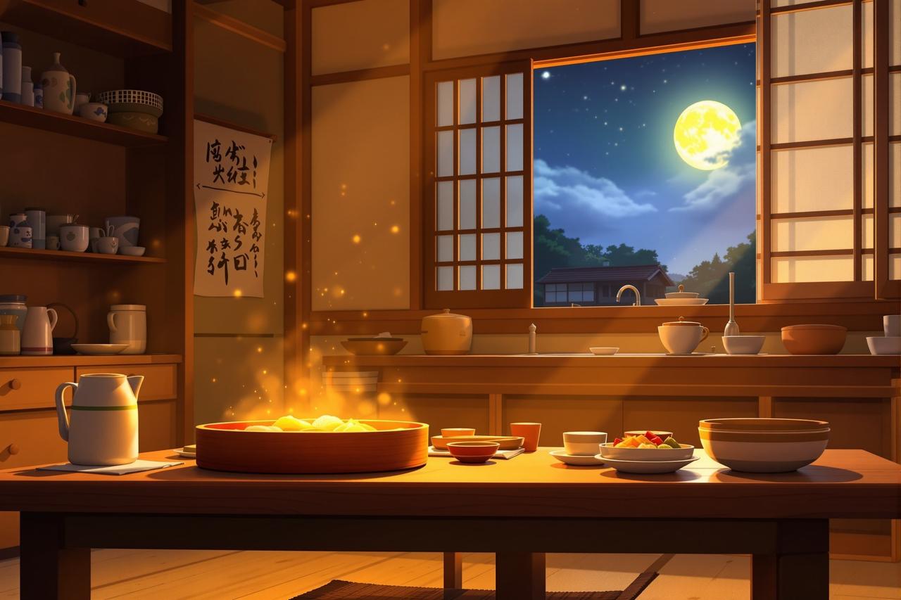 AI漫剧作品 - 深夜食堂·月兔篇