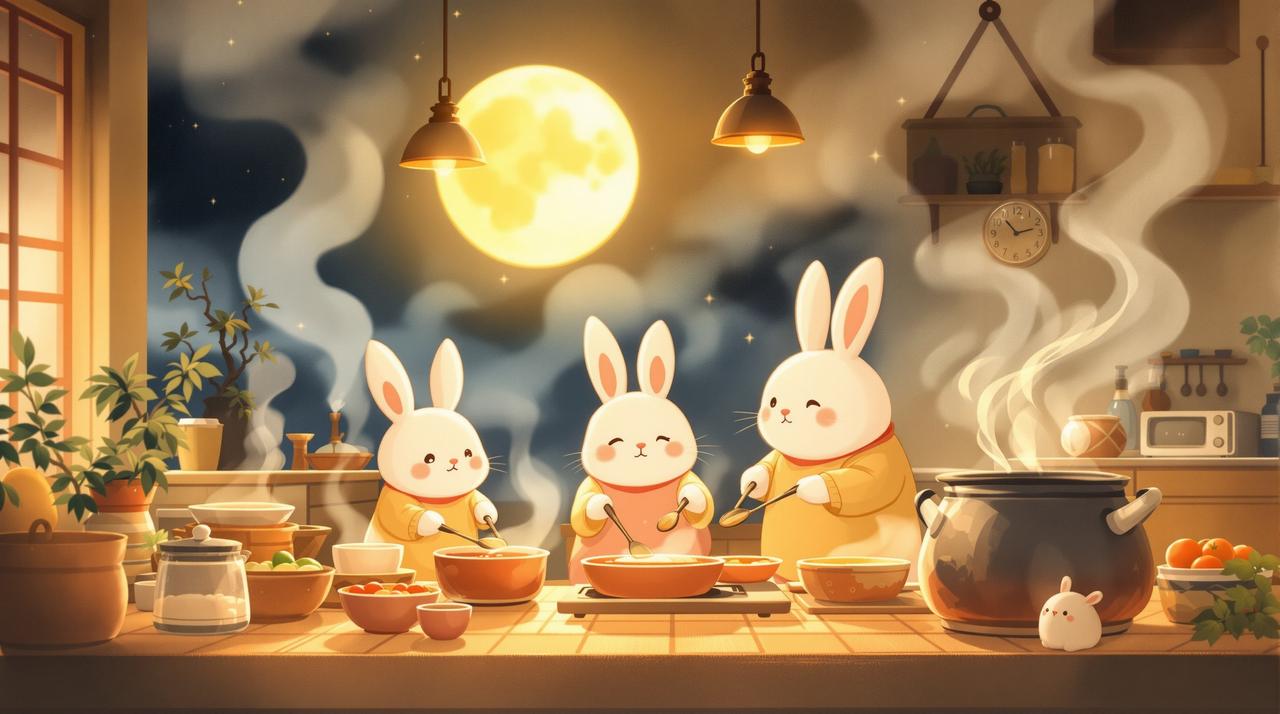 AI漫剧资讯 - 暖心家庭系列新作《月光厨房》即将上线
